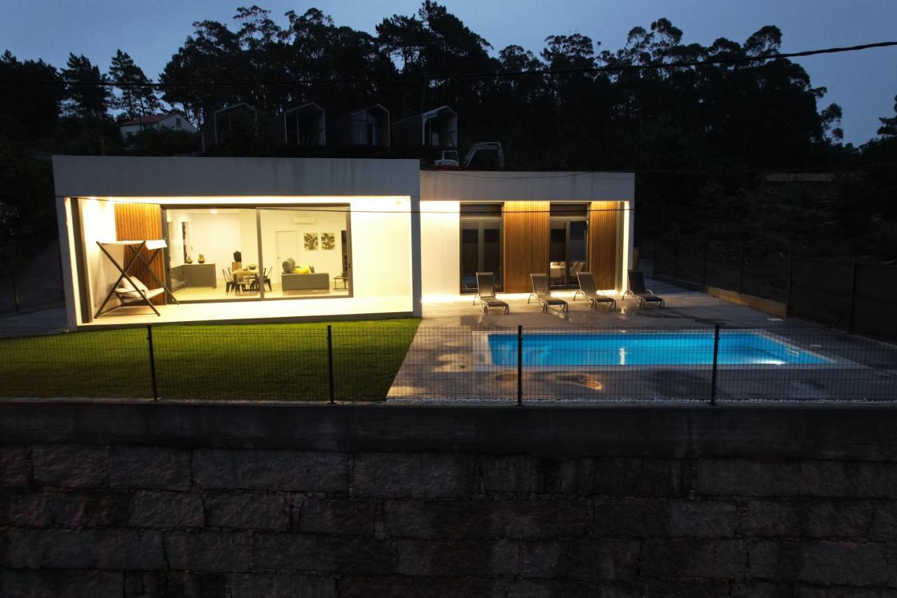Casa Os Balcons Ria De Arousa Boiro Eksteriør billede
