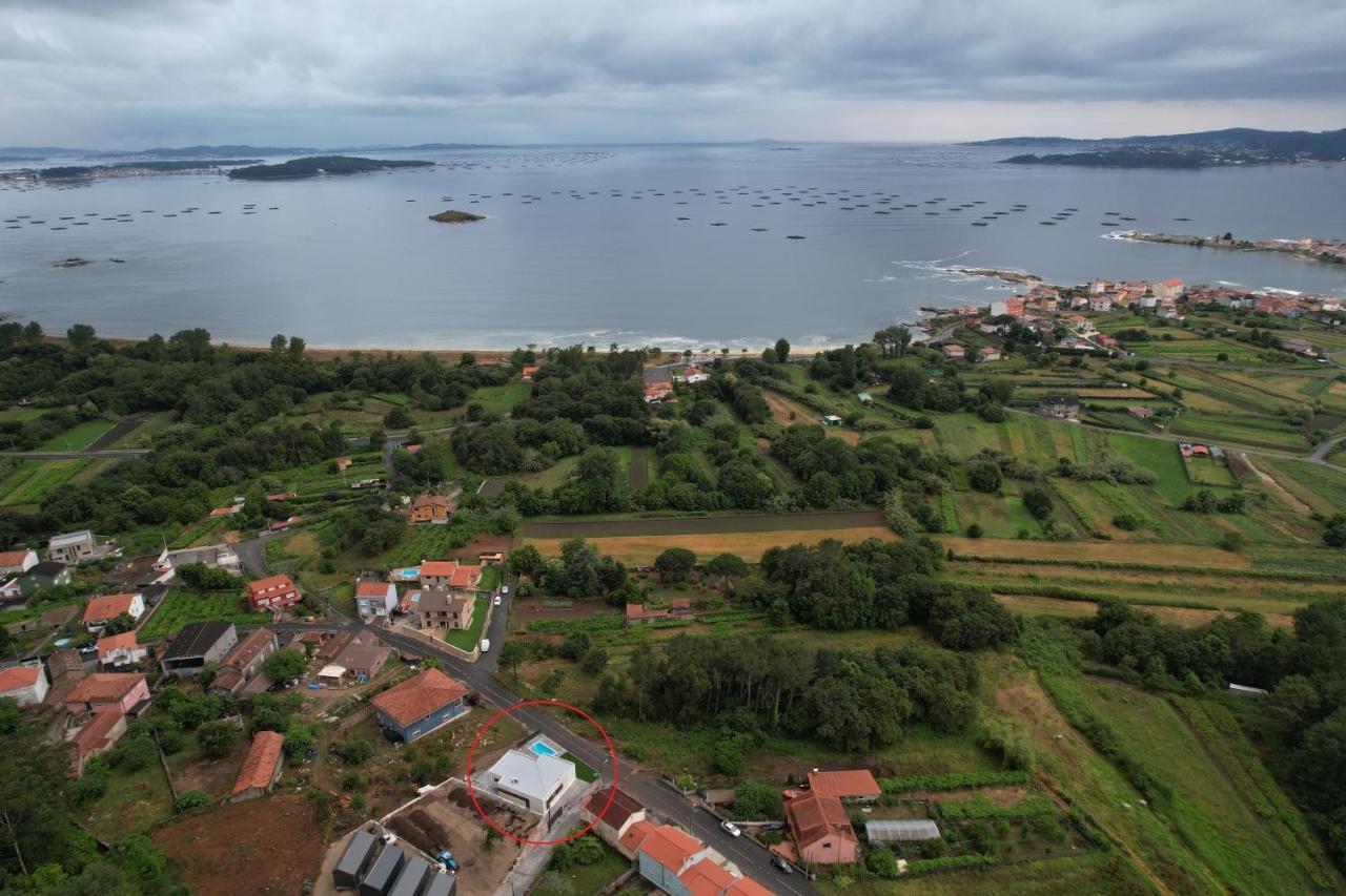 Casa Os Balcons Ria De Arousa Boiro Eksteriør billede