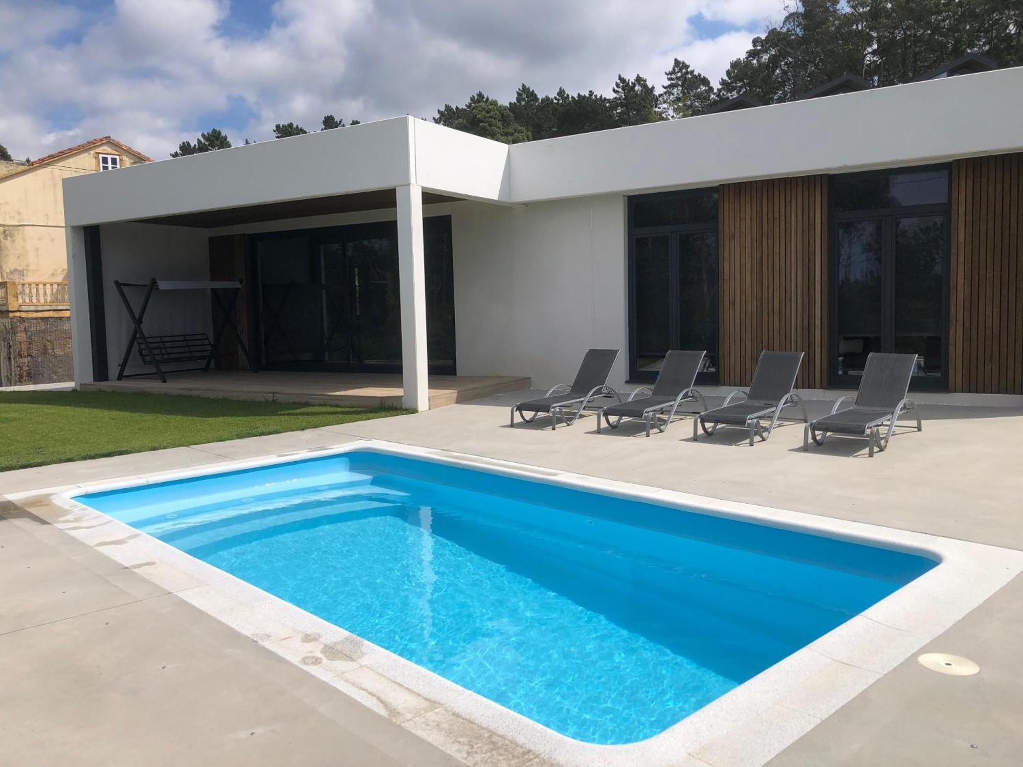 Casa Os Balcons Ria De Arousa Boiro Eksteriør billede